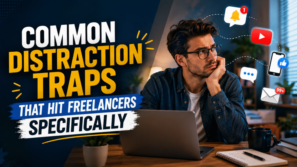 common distraction traps that hit freelancers specifically