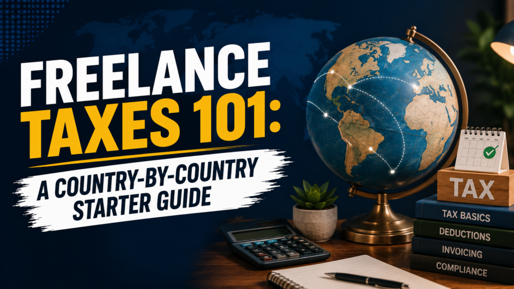 Freelancer Taxes 101: 8 Countries Compared in One Honest Starter Guide freelancer taxes 101 country-by-country starter guide