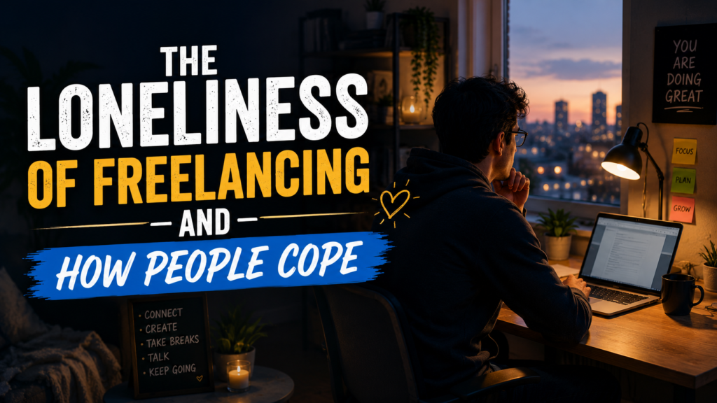 Freelancer Loneliness: 7 Real Ways People Learn to Cope the loneliness of freelancing and how people cope